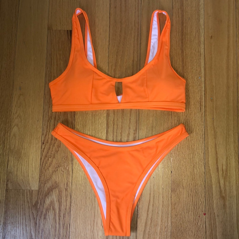 neon bikini set